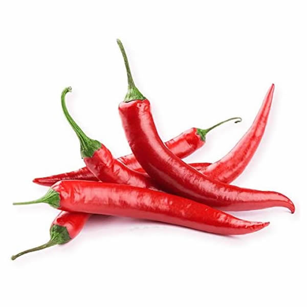 Cayenne Red Chili Pepper Seeds styled presentation