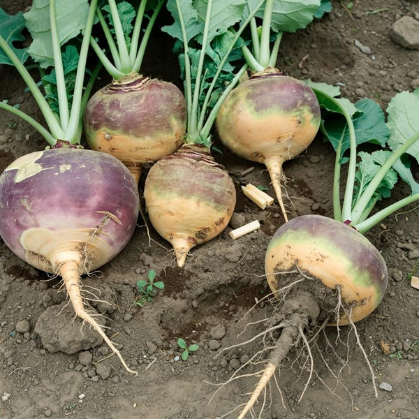 Best Of All Swede Seeds growing on plant